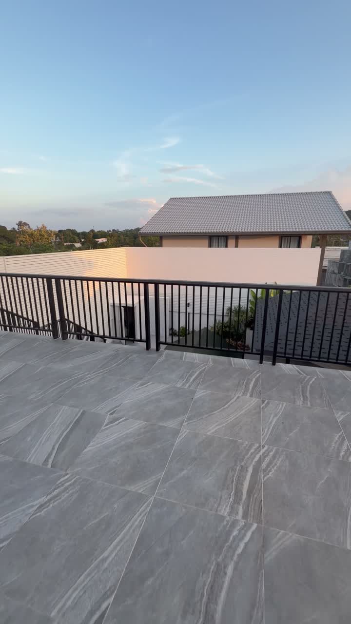 La terrasse de toit — Koh Samui, Thaïlande · panorama
